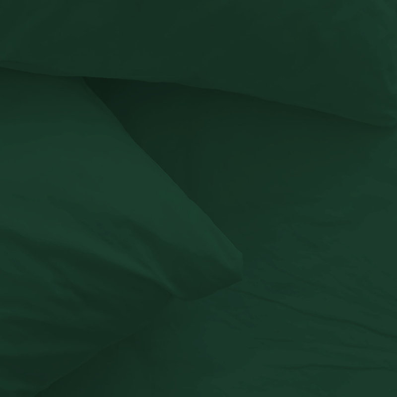 Ensemble de draps en rayonne de bambou 6 pièces , Ensemble de draps pour taille de lit grand avec un, Vert émeraude