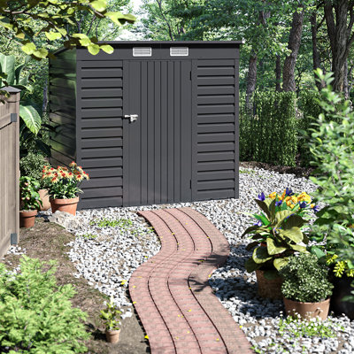 Galvanized Steel Storage Shed