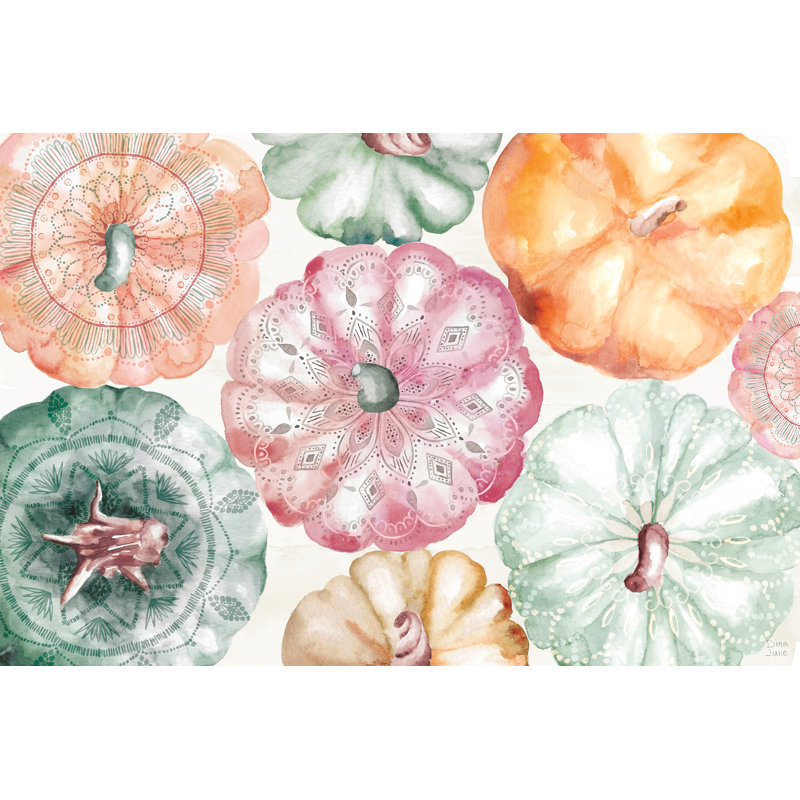 «Harvest Touch I» - peinture sur toile tendue, H 8 po x l 12 po, Non, Wrapped Canvas