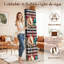 Cloison pliante 4 panneaux Royal Seashells Starfish Coastal Red Coral Black White Vichy