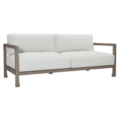 Tanah 80'' Wide Teak Patio Sofa with Cushions