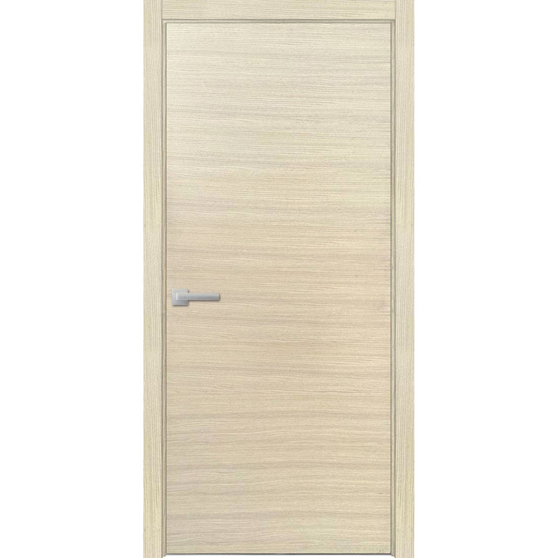 Porte standard lambrissée Planum, 36 po x 96 po, Placage naturel