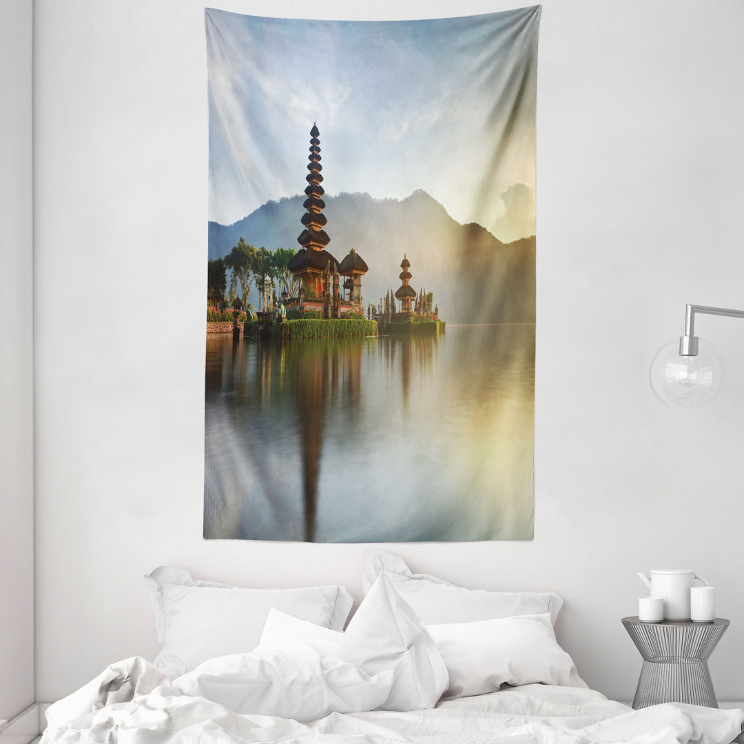 Wandbild Pura Ulun Danu GebÃ¤ude Asien