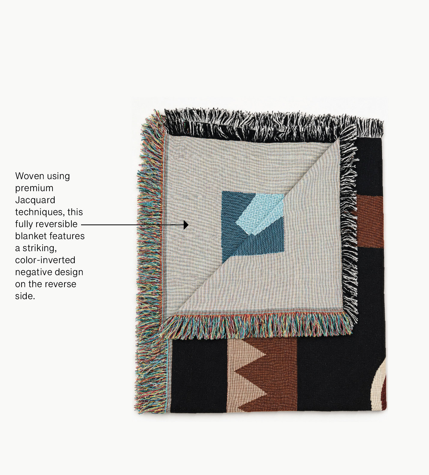 Kelia Cotton Throw Blanket, 50" x 70"  – Full/Double, Chartreuse