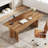 63'' Farmhouse Executive Desk with Thickened Top-304968670