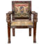 Fauteuil Beardsley Heraldic Lion