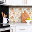 Daina 50 x 100 cm PVC Tile in Orange
