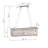 Daryn 5 - Light Dimmable Drum Chandelier-1227776081