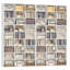 Bibliothèque 74 po H 9 niveaux-130774932