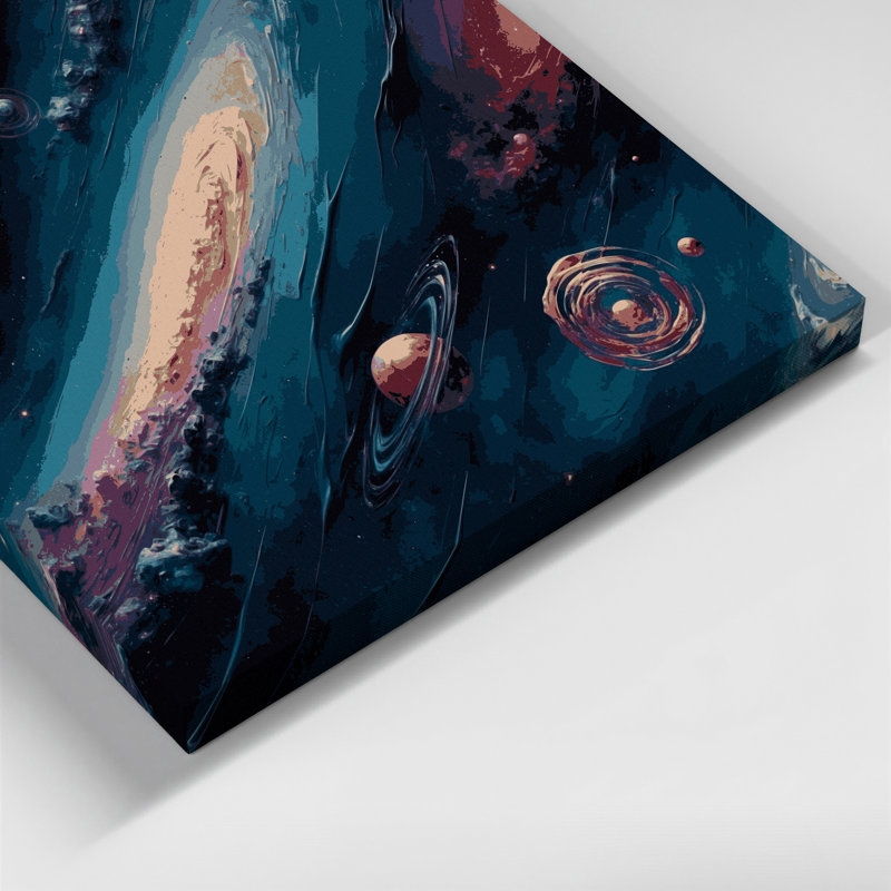 Art mural sur toile Botanical Cosmos, H 20 po x l 30 po