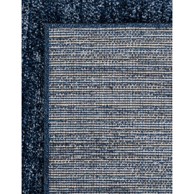 Tapis bleu marine Hermina, Rectangle 2 pi x 3 pi 1 po