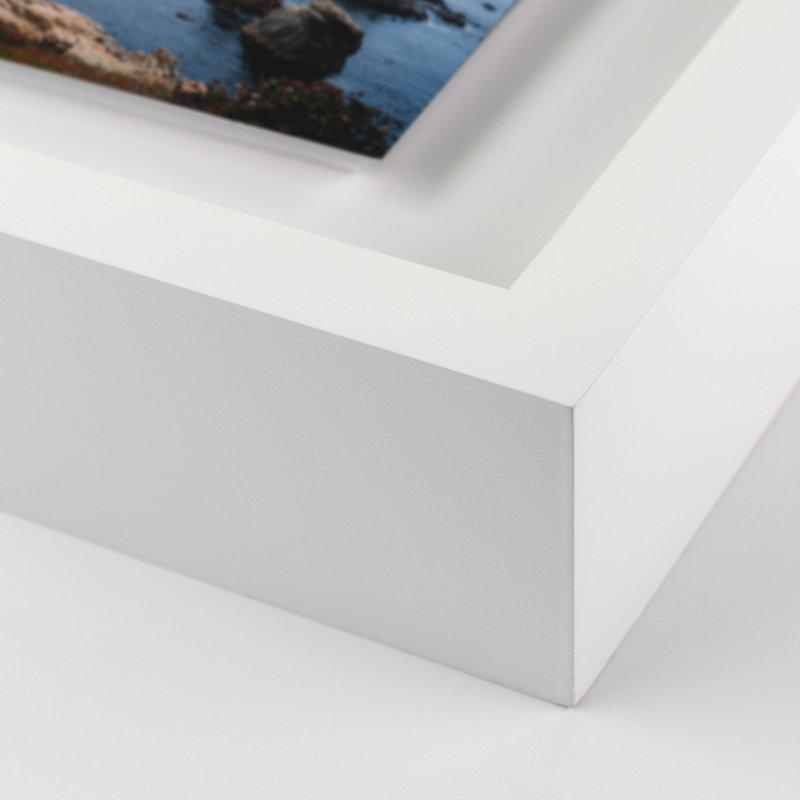 Beautiful Fog Print by Brannon Naito, White, 34" H x 48" W x 2.5" D