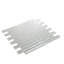 11.9"X 11.9" Polished Glass Brick Tile-61386127