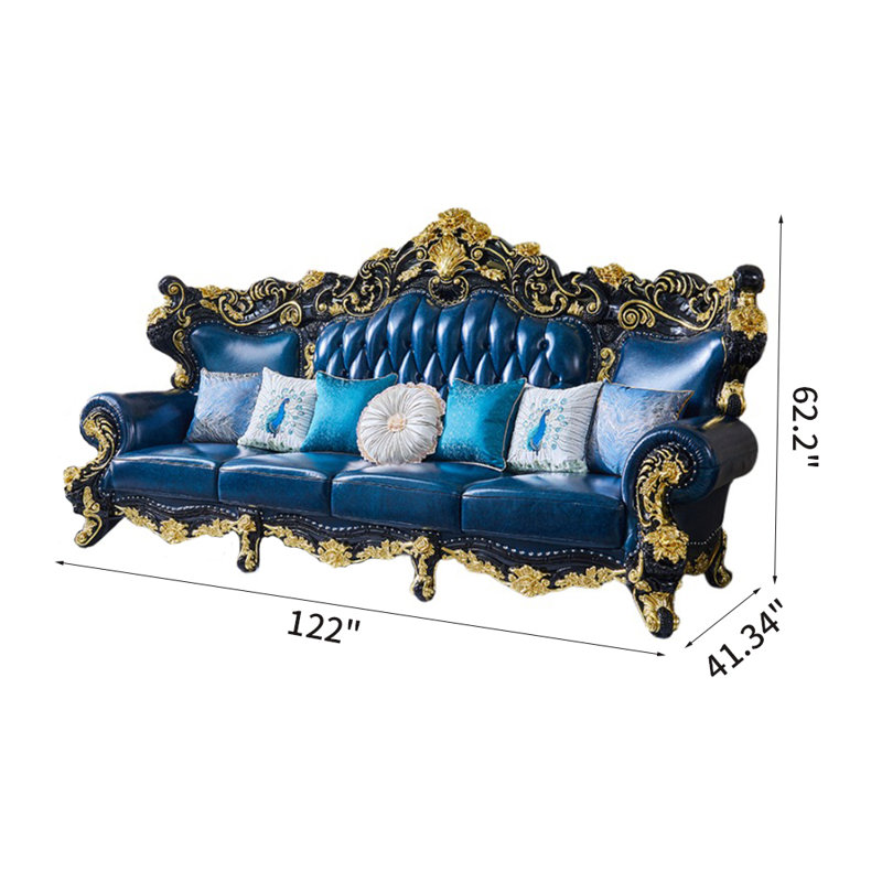 Upholstered 122 " Sofa