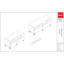 Crédence à deux sections Dash 24 po x 60 po-70097634-70097636