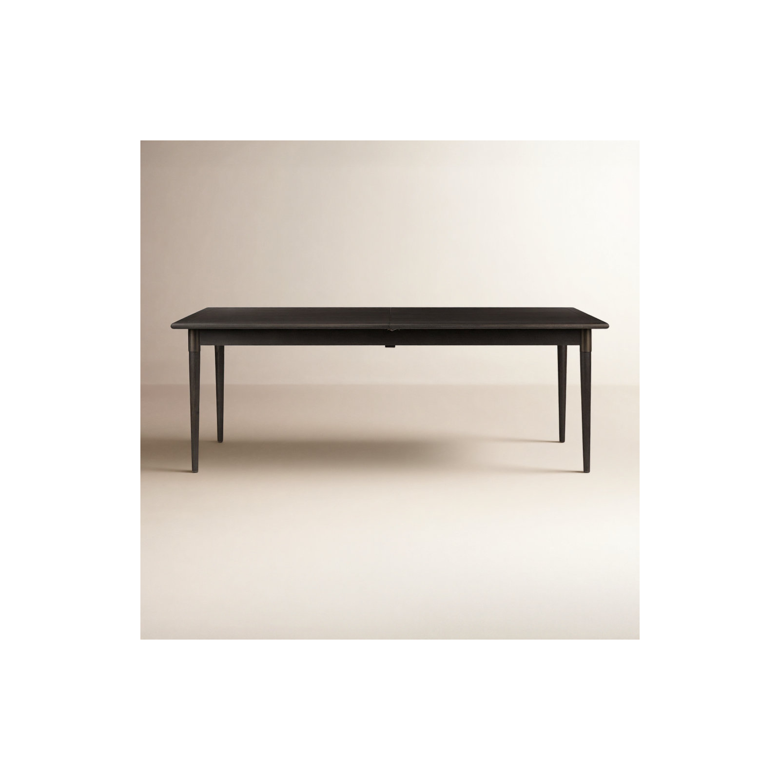 Yanely 84'' Extendable Dining Table, Black