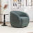 Katherline Hall Faux Leather Swivel Barrel Chair-2260654