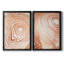 «Wood Grain Suminagashi I», reproduction de photo sur toile 2 pièces-1704959473-1704959478