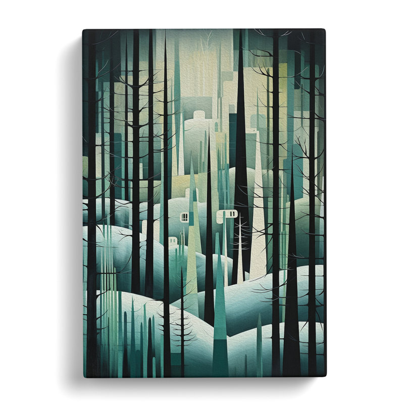 Winter Forest Constructivism No.3 - Print, 50cm H x 35cm W x 3cm D