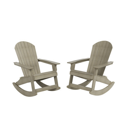 Chaise berçante Arrirack Adirondack pour l'extérieur Arrlo