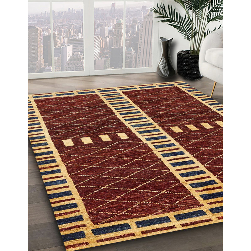 Abstract Indoor Rug, Rectangle 8' x 10'