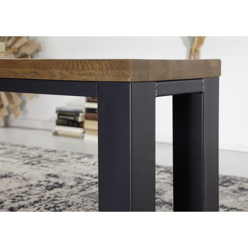 Villanders Solid Wood Bench, 45cm H x 160cm W x 35cm D