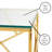 Laith Glass Top End Table-274769694