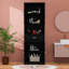 Grande armoire de salle de bain avec quatre portes, grand espace de rangement ouvert, armoire de rangement supérieure