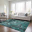 Tapis intérieur / extérieur en polyester tissé à la machine Alfonzo-994438789