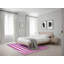 Tapis mauve rayé Uwais-696365394