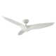 Morpheus III 60" 3 - Blade Outdoor/Indoor Smart Standard Ceiling Fan with Wall Control and LED Light Kit Included, Works With Alexa and iOS or Android App