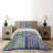 Traditional Polyester Starburst Coverlet