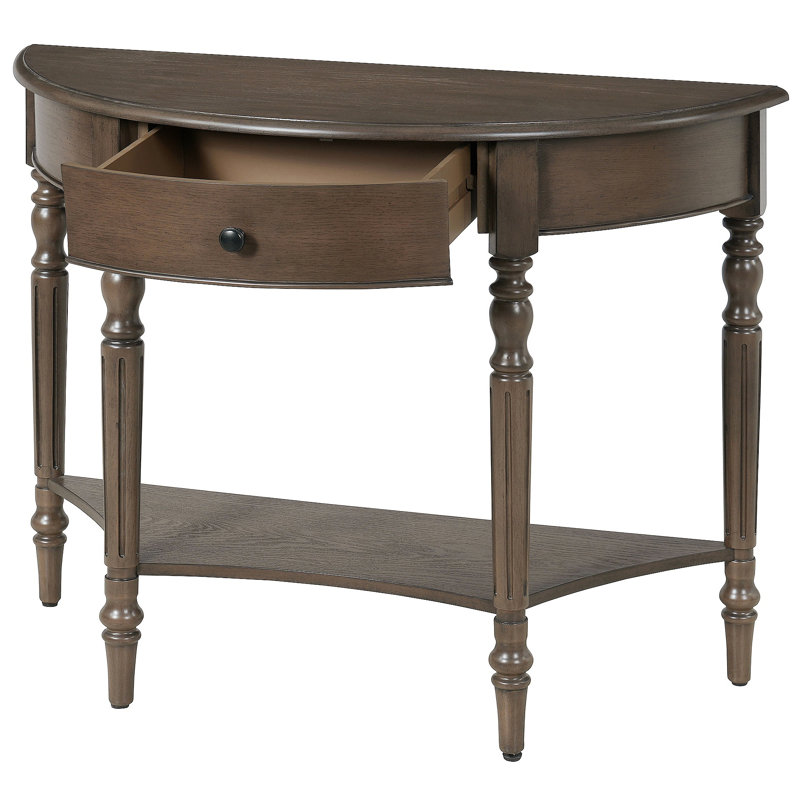 Console avec tiroir et tablette Farmhouse