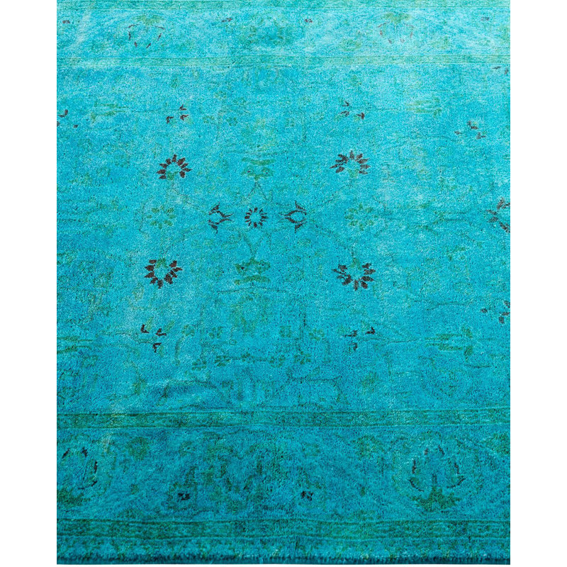 Overyed One-of-a-Kind Rectangle 3'2" X 5'1" Hand Knotted Area Rug