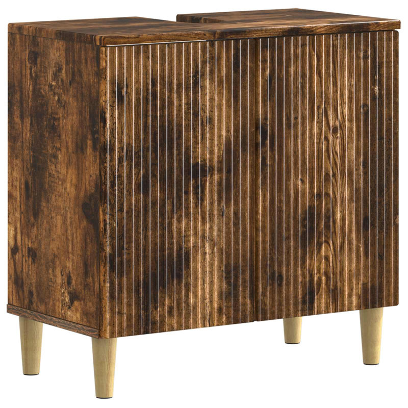 Under Sink Cabinet, Smoked Oak