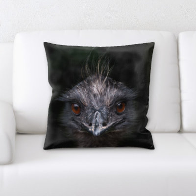Microsuede Throw Pillow
