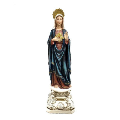 Statue immaculée Heart of Mary Anik