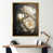 Gold Floater Framed