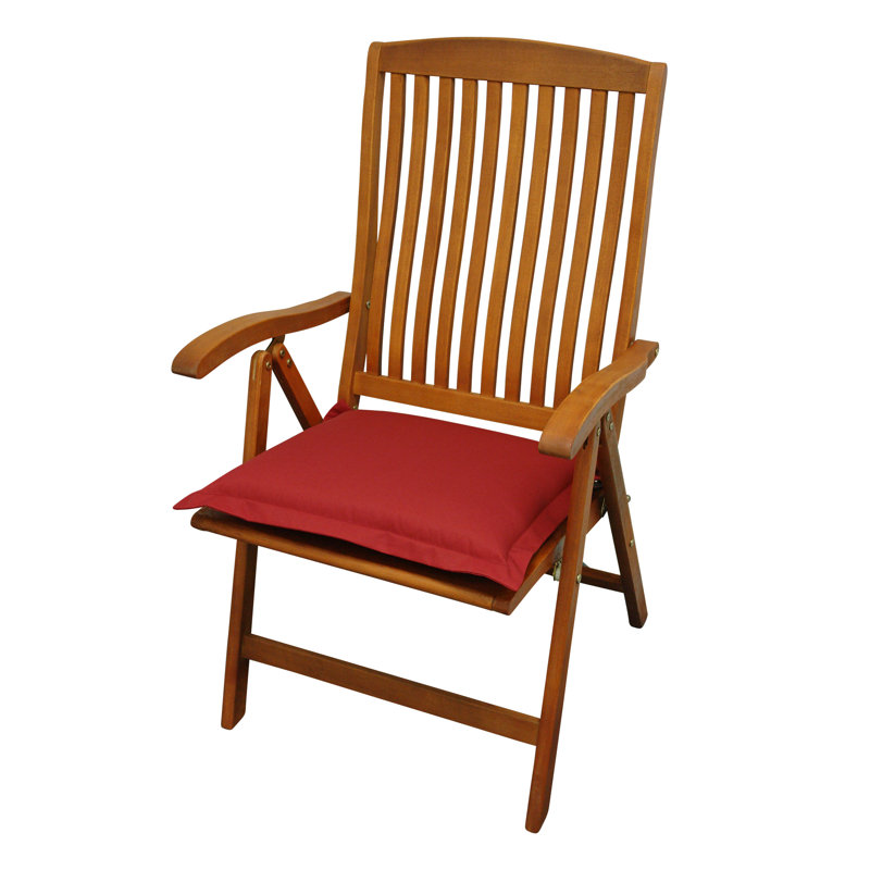 Premium Dining Chair Cushion, Red