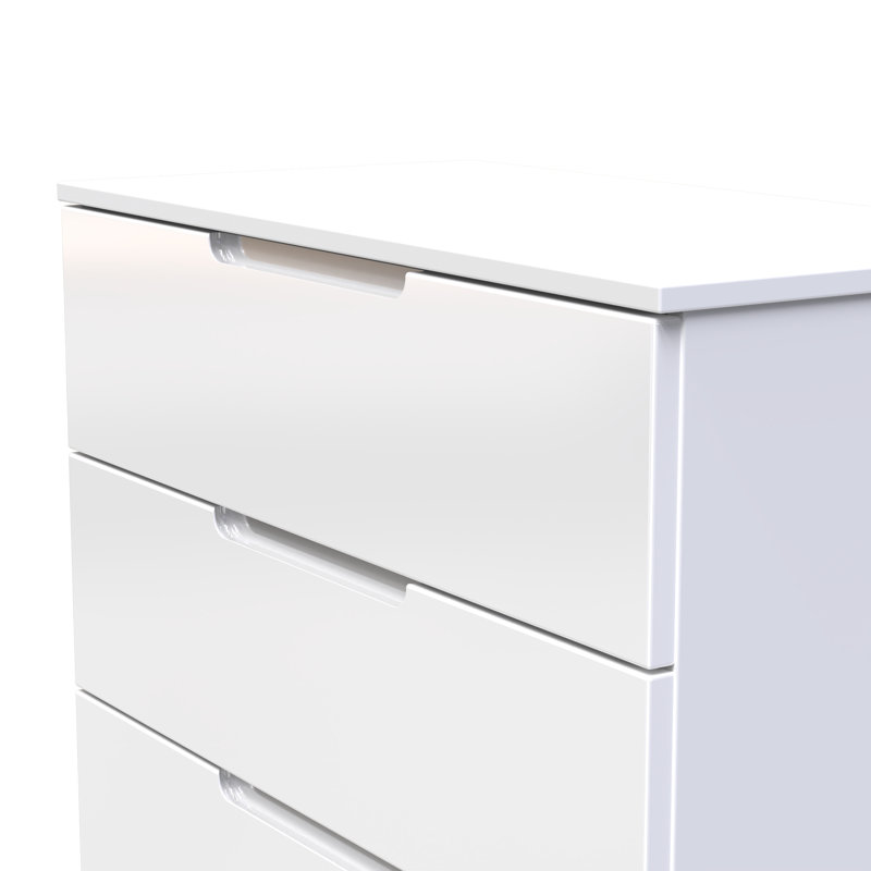 74cm W 3 - Drawer Chest of Drawers, White
