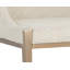 Chaise parsons rembourrée en tissu H 18,75 po Adrina-520855831