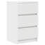 Bedside Cabinet With 3 Drawers 39X35x65 Cm-1950791843