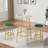 3-Piece Bar Table Set With 2 Bar Stools – Modern Pub Table