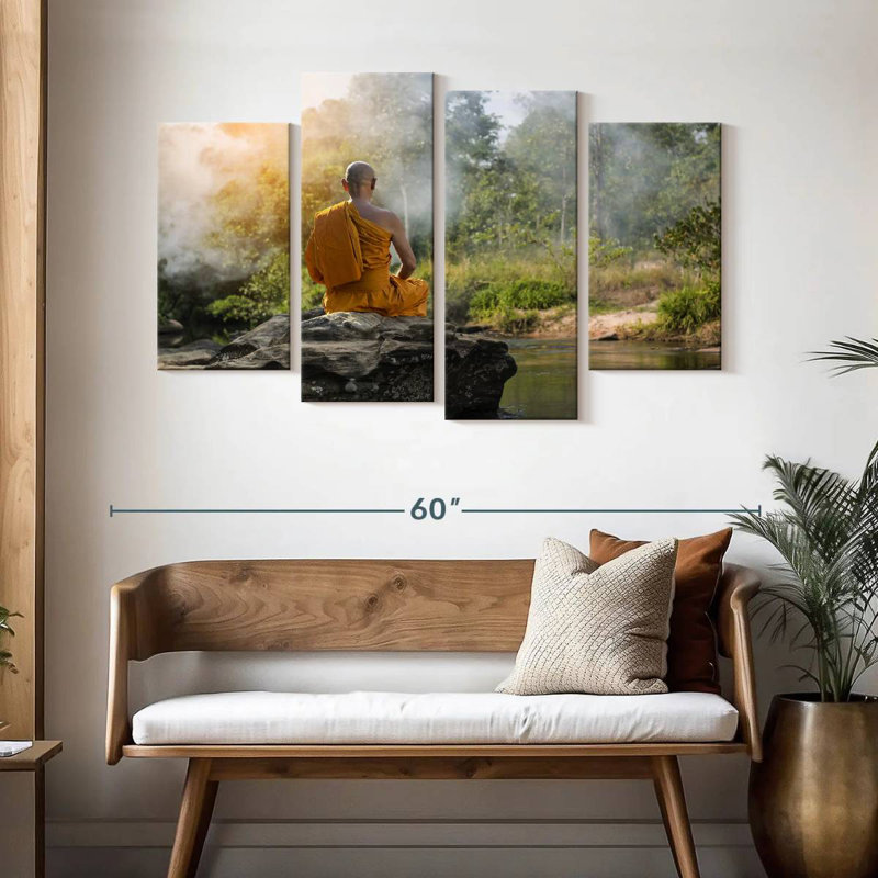 Adella Buddhist Monk Nature Meditation