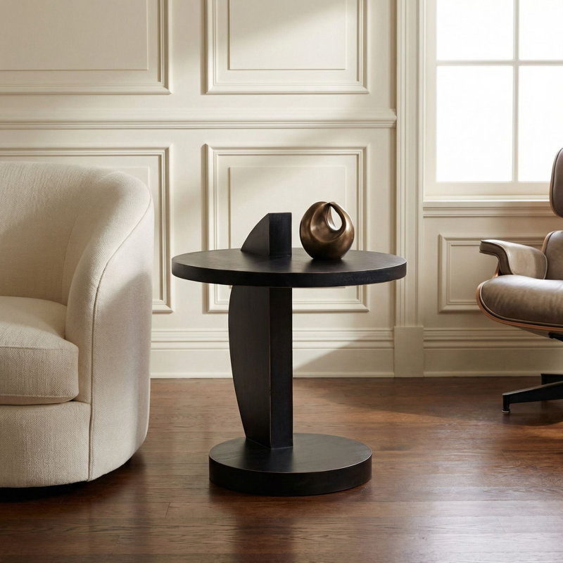Solid Wood End Table