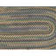 Hand Knotted Wool Area Rug in Blue