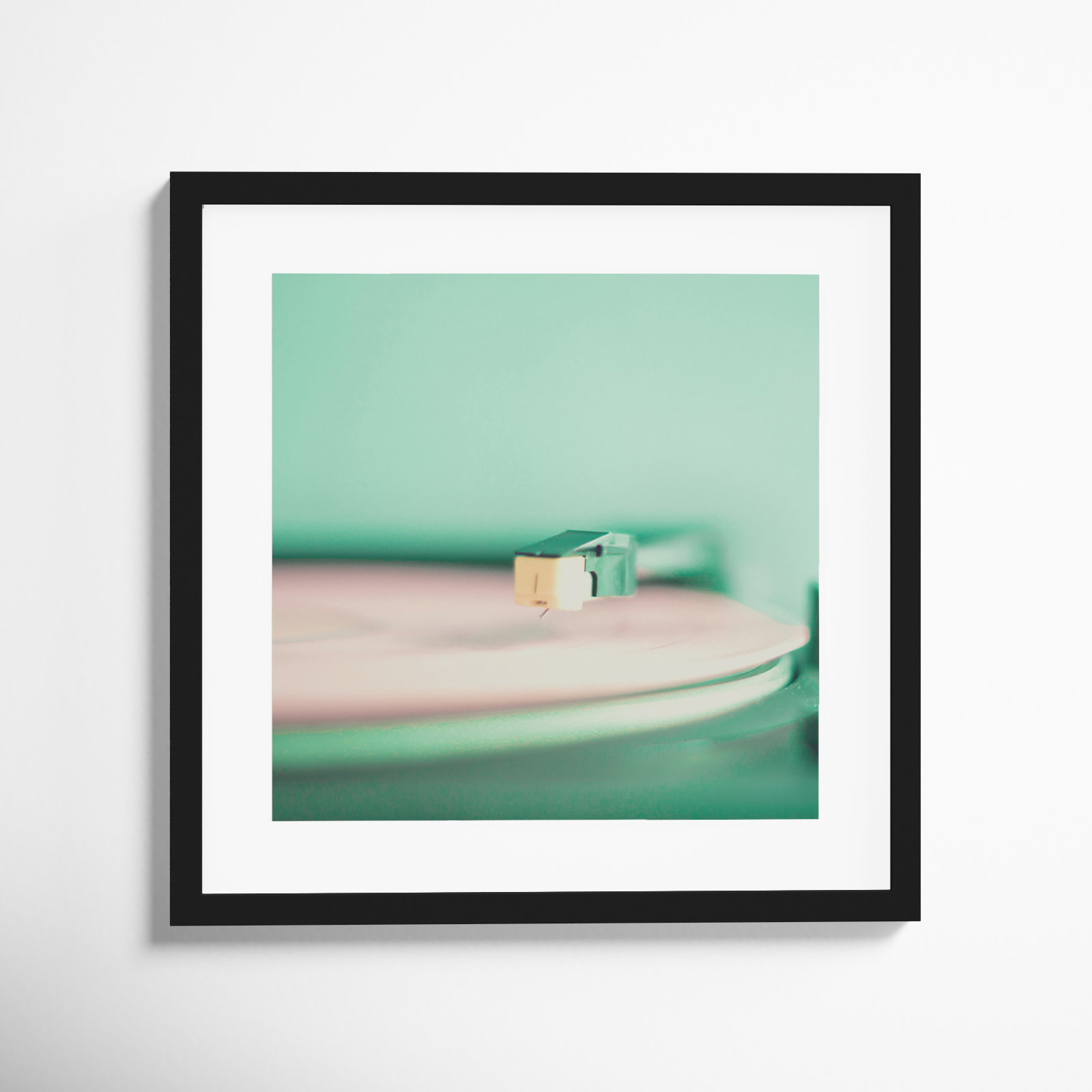 Analogue by Caroline Mint, Black, 20.25" H x 20.25" W x 0.88" D