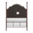 Marinez Upholstered Metal Standard Bed-1574542602