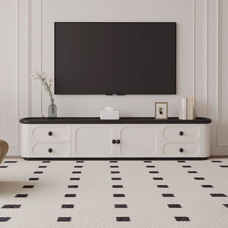 Meuble télé simple et moderne, 86.61"