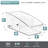 Sorbus Narrow Roll Out Fridge Organizer - Fridge Organizer on Wheels with Dividers, and Handles